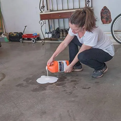 PROSOCO Средство для удаления масляных и жирных пятен с подъездных путей и полов в гаражах - готовая к применению формула - проверено профессионалами (галлон)