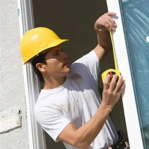 техническая проверка измерений высоты на окне