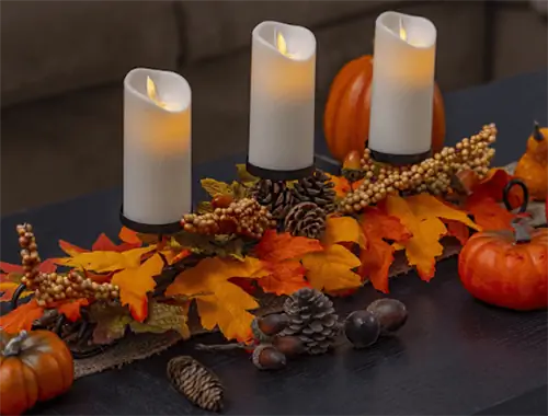 сосновые шишки и желуди на столе