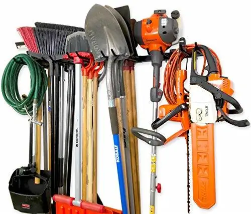 Стеллаж для хранения инструментов StoreYourBoard, Max, система хранения инструментов для настенного монтажа, органайзер для дома и гаража, стальная вешалка для шестерен