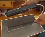 Удлинитель с бумажной копией замочных скважин.