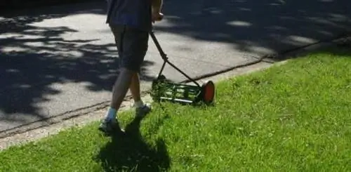 Обзор косилки с нажимным барабаном