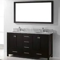 Туалетный столик и зеркало Virtu USA.