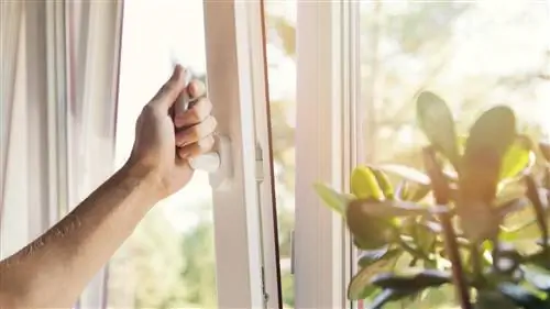 Открытие окна