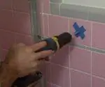 Трюк со сверлением плитки