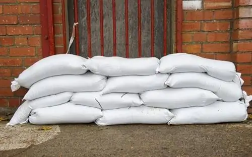 Мешки с песком