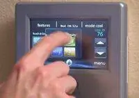 Управление Carrier Infinity Touch.