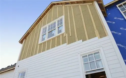 Утепление каменной ватой наружных стен строящегося дома