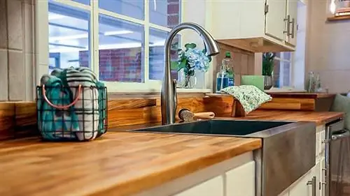 Столешницы из мясных блоков