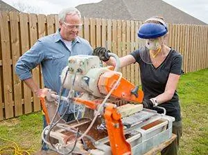 расщепление кирпичей