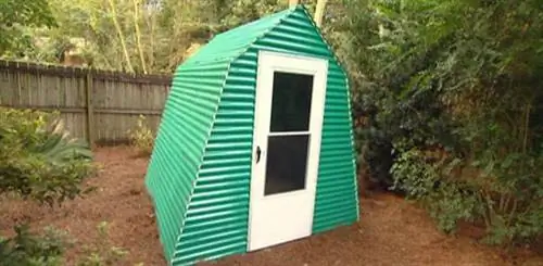 Бюджетная теплица на заднем дворе