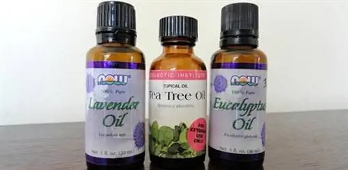 Бутылки эфирного масла