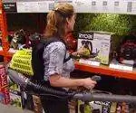 Рюкзачная воздуходувка Ryobi Gas