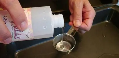 Смешивание воды и глицерина