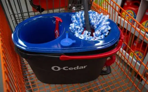 O-Cedar Easywring Rinse Clean Система вращения швабры из микрофибры