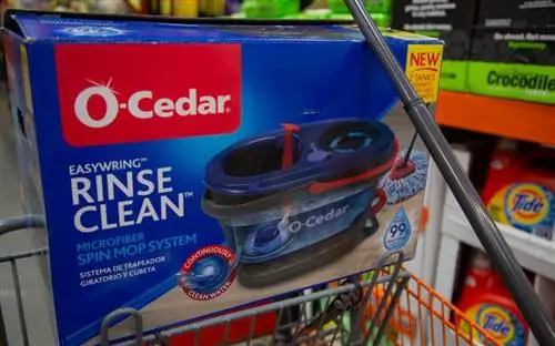 O-Cedar Easywring Rinse Clean Система вращения швабры из микрофибры