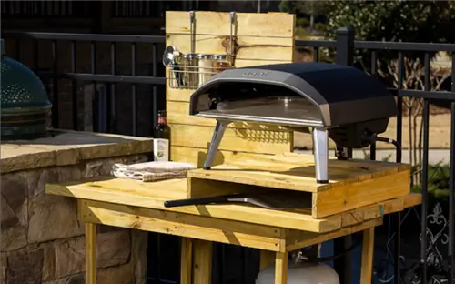 Подставка для печи для пиццы своими руками рядом с Big Green Egg