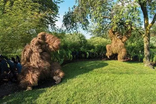 Скульптуры Ботанического сада Атланты