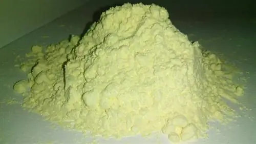 порошкообразная сера