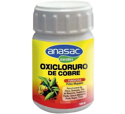 хлорокись меди как фунгицид в сельском хозяйстве