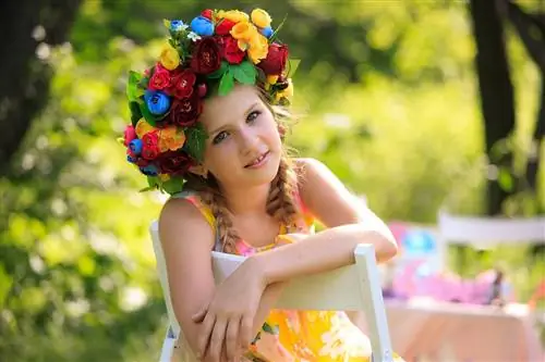 Цветы для волос