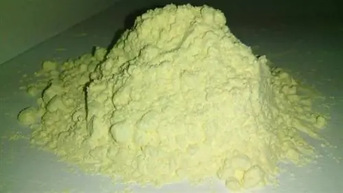 порошкообразная сера