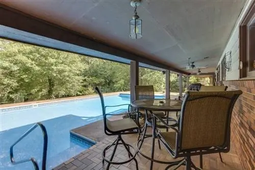 задний двор