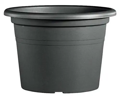 пластиковый горшок