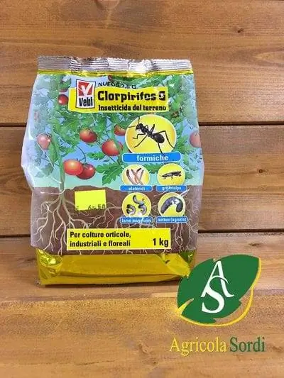 Внешний вид продукта хлорпирифоса