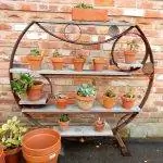 Поставьте полку в свой контейнерный сад