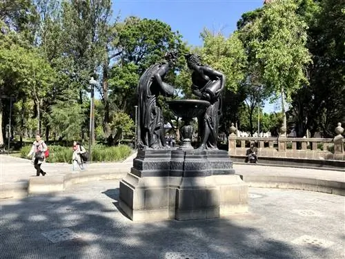 Alameda Central - исторический сад