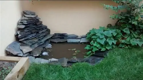 Можно ли сделать пруд с водопадом?