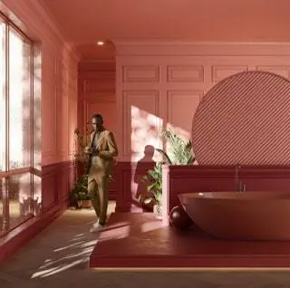 Бренд настенных покрытий Orac Decor проливает новый свет на то, как использовать эти элементы. Пример…