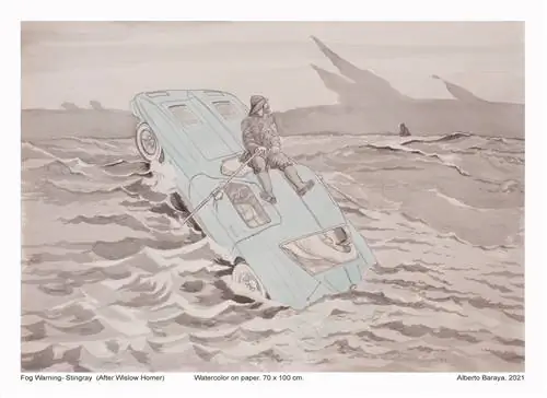 Альберто Барайя представляет свои работы на Art Basel Miami Beach