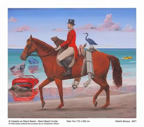Вымышленный взгляд художника Альберто Барая на Art Basel Miami Beach