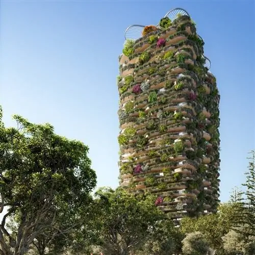 Биобашня Koichi Takada Architects в Брисбене Биобашня Koichi Takada Architects в Брисбене