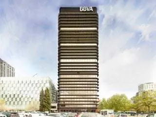 Torre BBVA теперь Castellana 81 Мадрид. Архитектор Франсиско Хавьер Сенс де Оиза