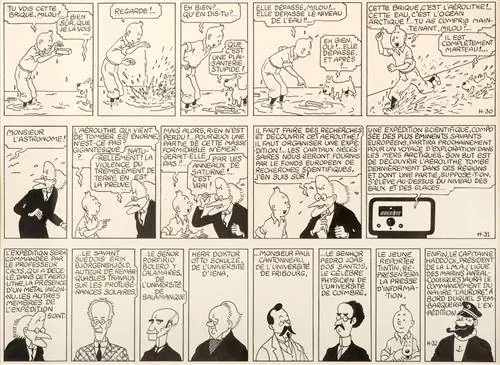 Тим и Струппи Тинтин Херг Artcurial Comic