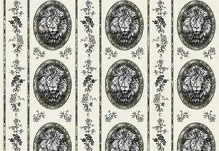 Linen Lion Toile от The Vale London in Gancedo