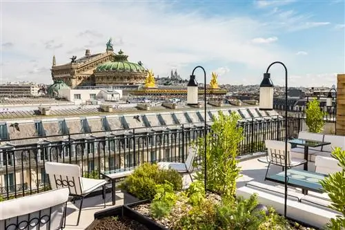 Le Sequoia на крыше отеля Kimpton St Honor