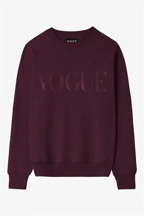 Толстовка Vogue Classics цвета сливы Толстовка Vogue Classics цвета сливы