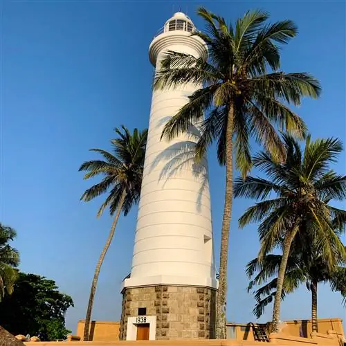 Маяк Галле обеспечивает морской доступ к Галле