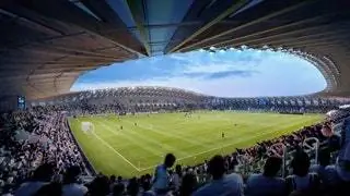 Новый стадион и экопарк Forest Green Rovers стремится быть углеродно-нейтральным или углеродно-нейтральным…