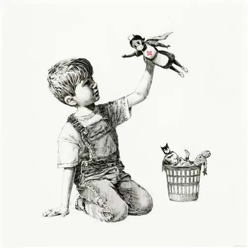 BANKSY продан за более чем 19 миллионов евро, которые пойдут на общественное здравоохранение