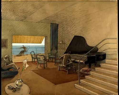 Золотой дом в Неаполе, Козенца и Рудофски, 1934-1937 гг