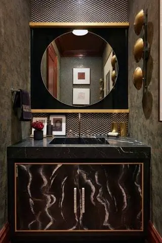 Мрамор - один из материалов, который использовался в рамках этого проекта