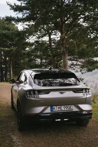 Характерные трехполосные задние фонари придают Ford Mustang MachE характер