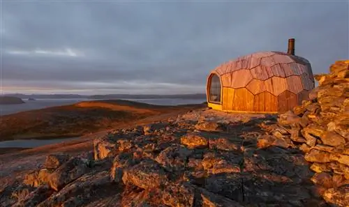 Самая эффектная хижина в Арктике находится в Норвегии