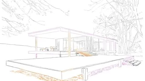 Яркость и кирпичи: FARNSWORTH HOUSE, стеклянная клетка Мис ван дер Роэ