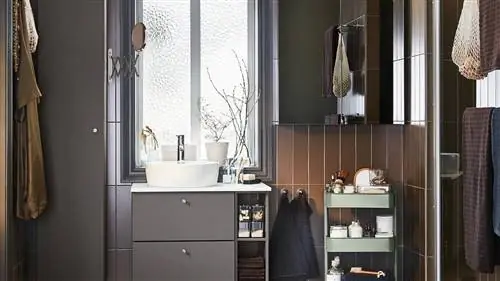 Маленькая ванная? 5 хороших идей, взятых из Ikea, чтобы максимально использовать их